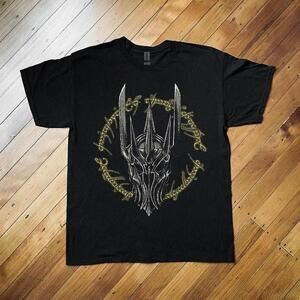 Black Lord Of The Rings Sauron T-Shirt